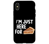 Sono qui solo per la ricetta del dessert del sud della torta di noci pecan Custodia per iPhone X/XS