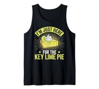 Sono Qui Solo per l'amante della Pasticceria Vintage Key Lime Pie Canotta