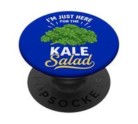 Sono qui solo per l'insalata di cavolo nero PopSockets PopGrip Adesivo