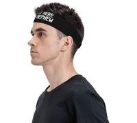 Sono qui solo per mio nipote. Fasce antisudore da uomo. Fasce nere per capelli. Fasce per capelli sportive per l'allenamento.