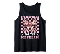 Sono Qui Solo per The Ice Cream Cone Girl Mom Pink Coquette Canotta