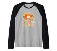 Sono Qui Solo per The Juice Boxes Soccer Parent Maglia con Maniche Raglan