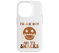 Sono qui solo per The Snacks Football Retro Game Day Custodia per iPhone 14 Pro