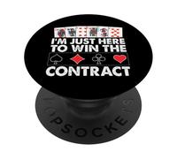 Sono qui solo per vincere il contratto PopSockets PopGrip Adesivo