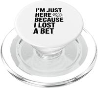 Sono qui solo perché ho perso una scommessa divertente PopSockets PopGrip per MagSafe