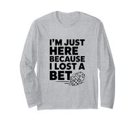 Sono Qui Solo perché Ho Perso Una scommessa Maglia a Manica