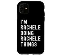 Sono Rachele Que Fa Cose di Rachele Custodia per iPhone 11