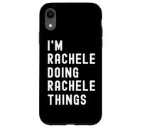Sono Rachele Que Fa Cose di Rachele Custodia per iPhone XR
