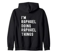 Sono Raphael Que Fa Cose di Raphael Felpa con Cappuccio