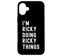 Sono Ricky Que Fa Cose di Ricky Custodia per iPhone 16 Plus