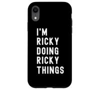 Sono Ricky Que Fa Cose di Ricky Custodia per iPhone XR