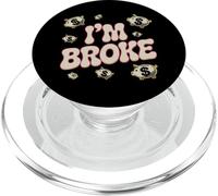 Sono rotto Significato divertente dire chi non ha soldi Sono rotto PopSockets PopGrip per MagSafe