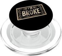 Sono rotto Significato divertente dire chi non ha soldi Sono rotto PopSockets PopGrip per MagSafe