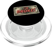 Sono rotto Significato divertente dire chi non ha soldi Sono rotto PopSockets PopGrip per MagSafe