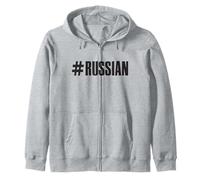 Sono Russo: Un Detto in Russo dalla Russia per I Russi Felpa con Cappuccio