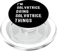 Sono Salvatrice Que Fa Cose di Salvatrice PopSockets PopGrip per MagSafe