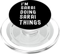 Sono Sarai Que Fa Cose di Sarai PopSockets PopGrip per MagSafe