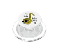 Sono Saxy e tu lo sai Funny Music Pun PopSockets PopGrip per MagSafe