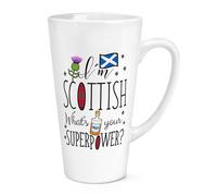 Sono Scozzese Qual È Il Tuo Superpotere Tazza Grande Da 17oz - Scozia Divertente