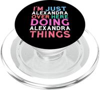 Sono solo Alexandra qui a fare il nome di Alexandra Things PopSockets PopGrip per MagSafe