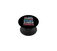 Sono solo Amber qui a fare il nome Amber Things PopSockets PopGrip Adesivo