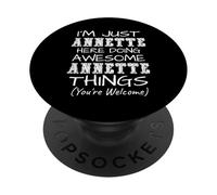 Sono solo Annette qui facendo cose fantastiche Annette PopSockets PopGrip Adesivo