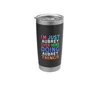 Sono solo Aubrey qui a fare cose Aubrey Aubrey Bicchiere termico in acciaio inox doppia parete