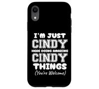 Sono solo Cindy qui a fare cose incredibili di Cindy Custodia per iPhone XR