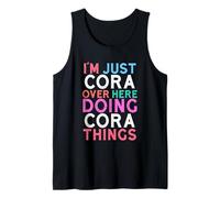 Sono Solo Cora Qui a Fare Il Nome di Cora Things Canotta