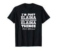 Sono Solo Elaina Qui a Fare Cose incredibili di Elaina Maglietta