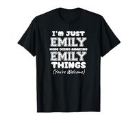 Sono solo Emily qui a fare cose incredibili di Emily Maglietta