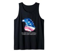 Sono solo felice come l'inferno Perché amo questo posto (USA Patriot) Canotta