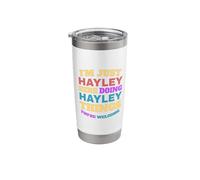 Sono solo Hayley che fa Hayley Cose che sei il benvenuto Bicchiere termico in acciaio inox doppia parete