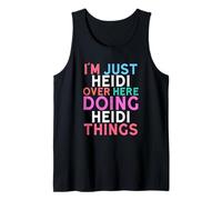 Sono Solo Heidi Qui a Fare Il Nome di Heidi Things Canotta