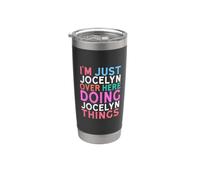 Sono solo Jocelyn qui a fare il nome di Jocelyn Things Bicchiere termico in acciaio inox doppia parete