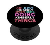 Sono solo Kimberly qui a fare il nome di Kimberly Things PopSockets PopGrip Adesivo