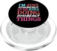 Sono solo Kimberly qui a fare il nome di Kimberly Things PopSockets PopGrip per MagSafe