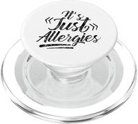 Sono solo le allergie hanno umorismo sarcastico di allergia PopSockets PopGrip per MagSafe