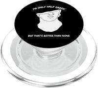 Sono solo mezzo greco ma è meglio di nessuno: Divertente PopSockets PopGrip per MagSafe