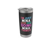 Sono solo Mina qui a fare il nome di Mina Things Bicchiere termico in acciaio inox doppia parete