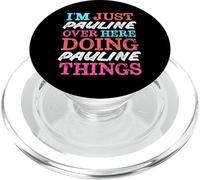 Sono solo Pauline qui a fare il nome Pauline Things PopSockets PopGrip per MagSafe