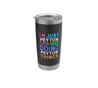 Sono solo Peyton qui a fare cose Peyton Peyton Bicchiere termico in acciaio inox doppia parete