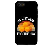 Sono solo qui per il fieno Design per un fan della balla di fieno Custodia per iPhone SE (2020) / 7 / 8