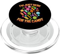 Sono solo qui per il gioco di parole divertenti di Halloween PopSockets PopGrip per MagSafe