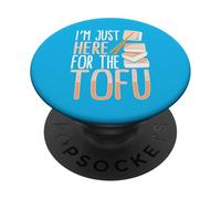 Sono solo qui per il tofu PopSockets PopGrip Adesivo