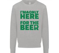 Sono Solo Qui Per La Birra Felpa Uomo St. Patrick's Day