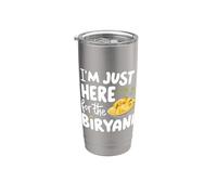 Sono solo qui per la ricetta delle spezie del piatto di riso indiano Biryani Bicchiere termico in acciaio inox doppia parete