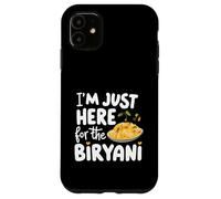 Sono solo qui per la ricetta delle spezie del piatto di riso indiano Biryani Custodia per iPhone 11