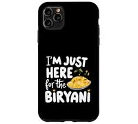 Sono solo qui per la ricetta delle spezie del piatto di riso indiano Biryani Custodia per iPhone 11 Pro Max