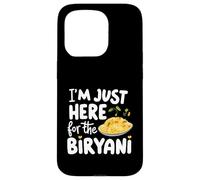 Sono solo qui per la ricetta delle spezie del piatto di riso indiano Biryani Custodia per iPhone 15 Pro